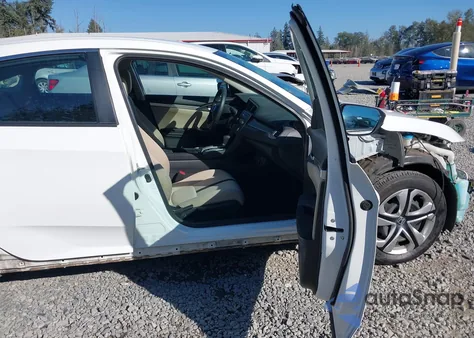 2016 Honda Civic Lx из США, поврежденный, VIN 19XFC2F55GE048840